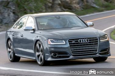 Insurance quote for Audi S8 in Seattle