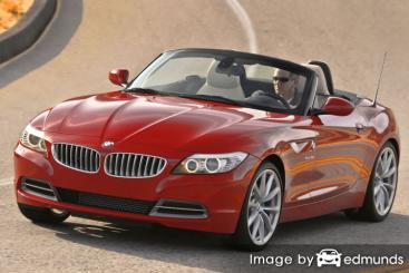 Insurance quote for BMW Z4 in Seattle