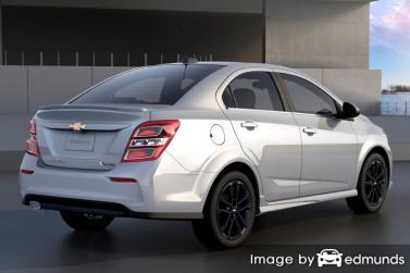 Insurance rates Chevy Sonic in Seattle
