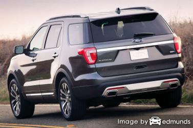 Insurance rates Ford Explorer in Seattle
