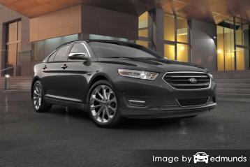 Insurance rates Ford Taurus in Seattle