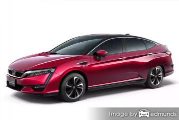 Insurance rates Honda Clarity in Seattle