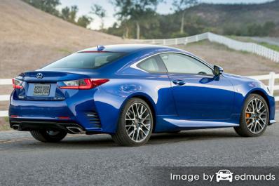 Insurance rates Lexus RC 200t in Seattle