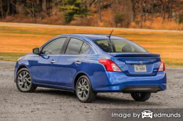 Insurance quote for Nissan Versa in Seattle