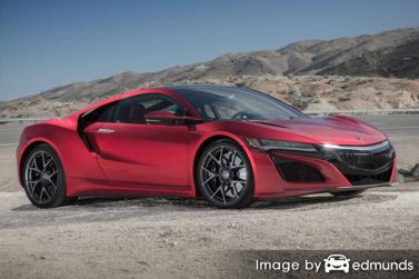 Insurance quote for Acura NSX in Seattle