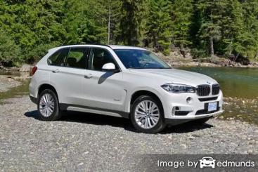 Insurance rates BMW X5 in Seattle