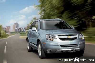 Insurance rates Chevy Captiva Sport in Seattle