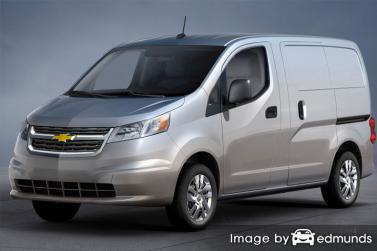 Insurance rates Chevy City Express in Seattle