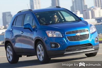 Insurance rates Chevy Trax in Seattle