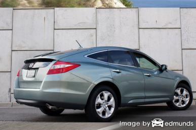 Insurance rates Honda Crosstour in Seattle