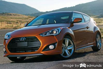 Insurance rates Hyundai Veloster in Seattle