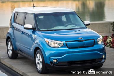 Insurance rates Kia Soul EV in Seattle