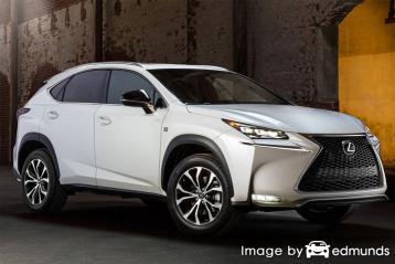 Insurance rates Lexus NX 200t in Seattle