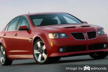 Insurance rates Pontiac G8 in Seattle