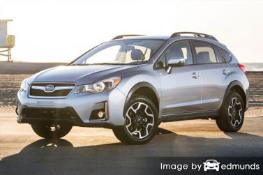 Insurance quote for Subaru Crosstrek in Seattle