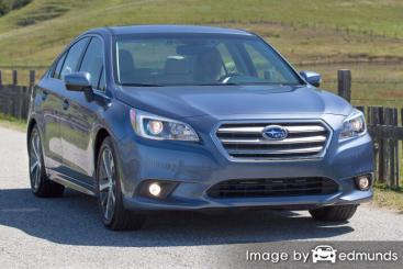 Insurance quote for Subaru Legacy in Seattle
