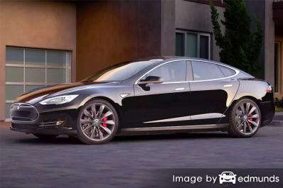 Insurance rates Tesla Model S in Seattle