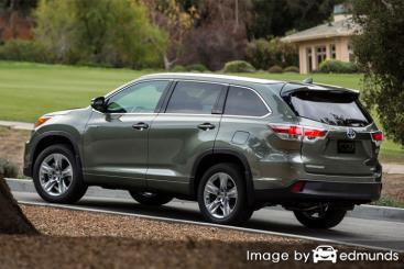 Insurance quote for Toyota Highlander Hybrid in Seattle