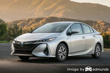 Insurance rates Toyota Prius Prime in Seattle