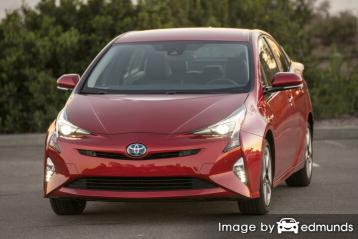 Insurance quote for Toyota Prius in Seattle
