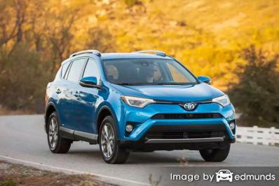 Insurance rates Toyota Rav4 Hybrid in Seattle