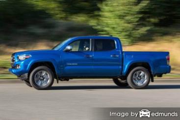 Insurance quote for Toyota Tacoma in Seattle
