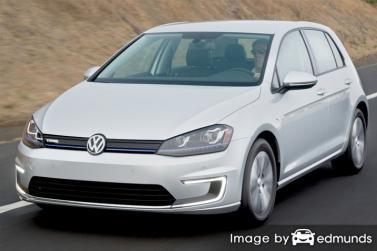 Insurance quote for Volkswagen e-Golf in Seattle