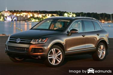 Insurance rates Volkswagen Touareg in Seattle